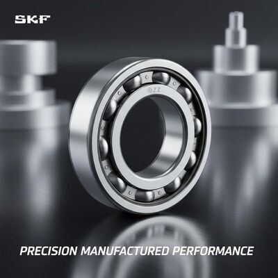SKF Radial Ball Bearing Chrome Steel AISI 52100 với con dấu ZZ cho hiệu suất sản xuất chính xác