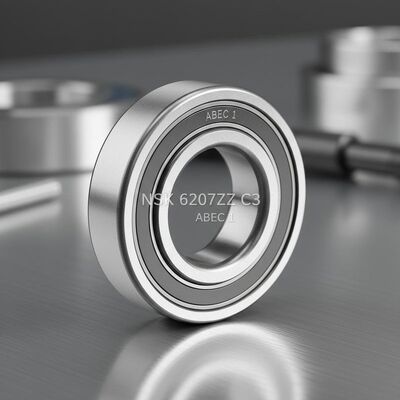 NSK Ball Bearing 35x72x15mm ABEC 1 Độ chính xác với vật liệu niêm phong kim loại cho thiết bị công nghiệp