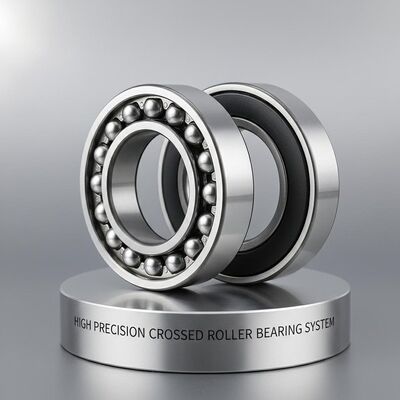 Hệ thống vòng bi con lăn chéo có độ chính xác cao với vòng trong bằng thép cứng cho hiệu suất bền lâu và các biến thể hở hoặc kín