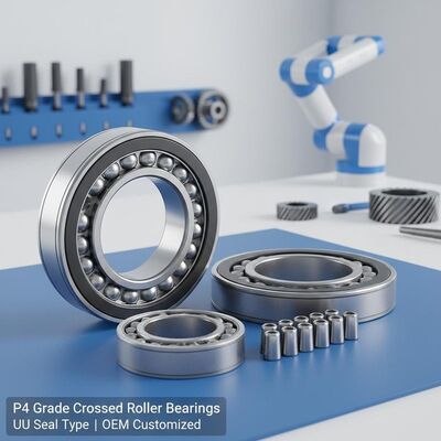 P4 Grade Crossed Roller Bearings với loại phớt UU và Dịch vụ tùy chỉnh OEM cho Robot và Máy công cụ